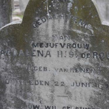 ROUBAIX Magdalena H.S., de nee VAN RENEN -1892