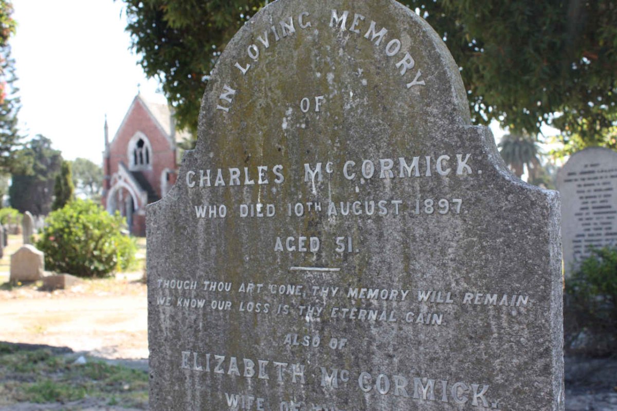 McCORMICK Charles -1897