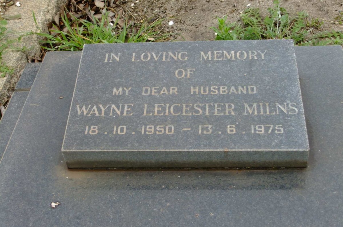 MILNS Wayne Leicester 1950-1975