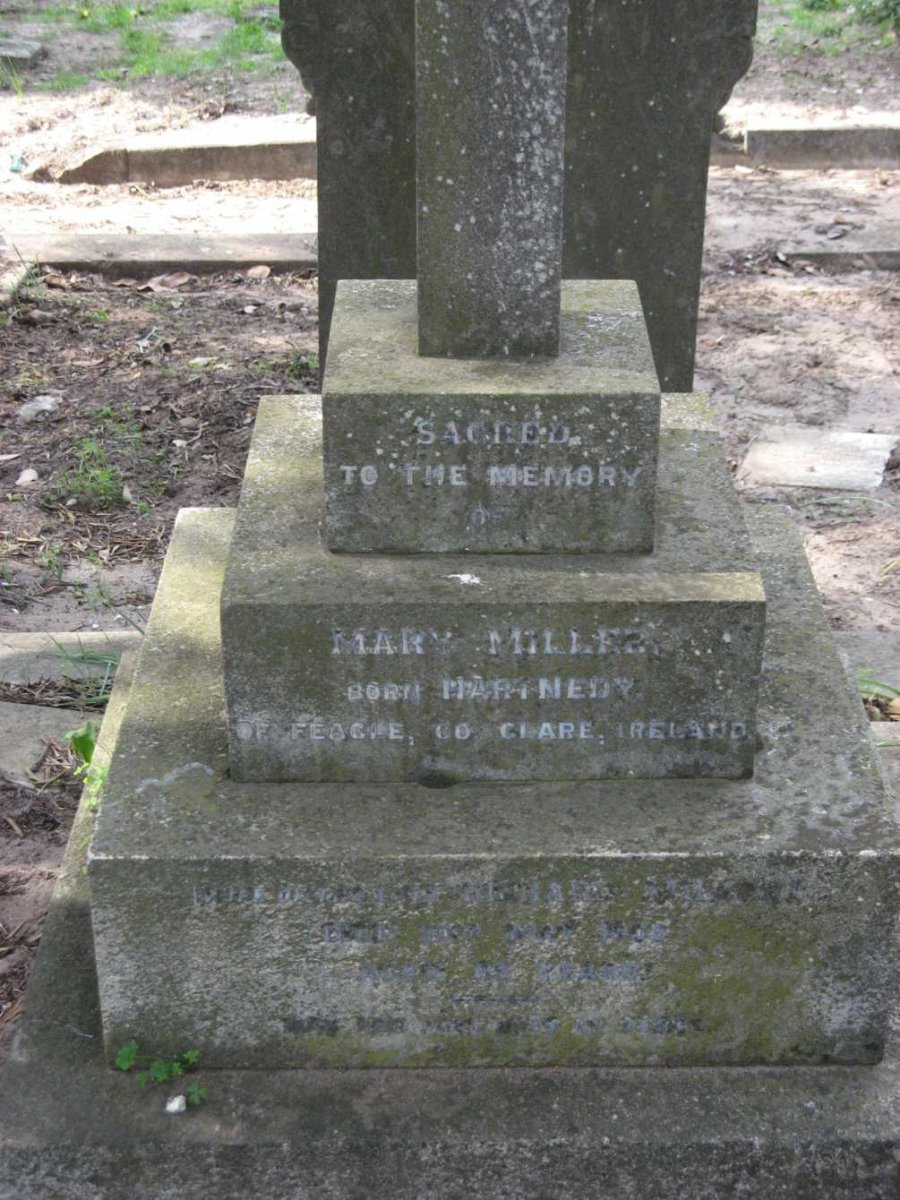 MILLER Mary nee HARTNEDY