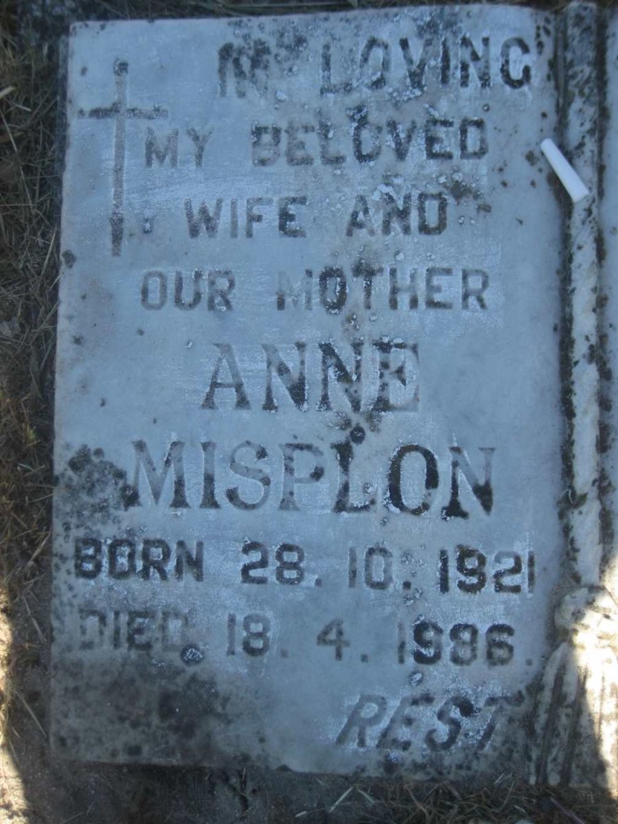 MISPLON Anne 1921-1986