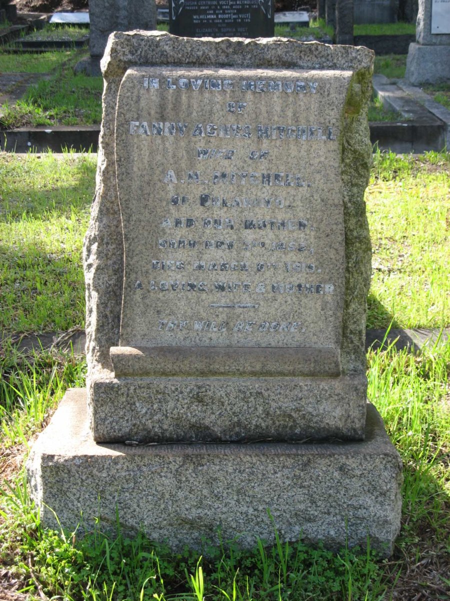 MITCHELL Fanny Agnes 1853-1919