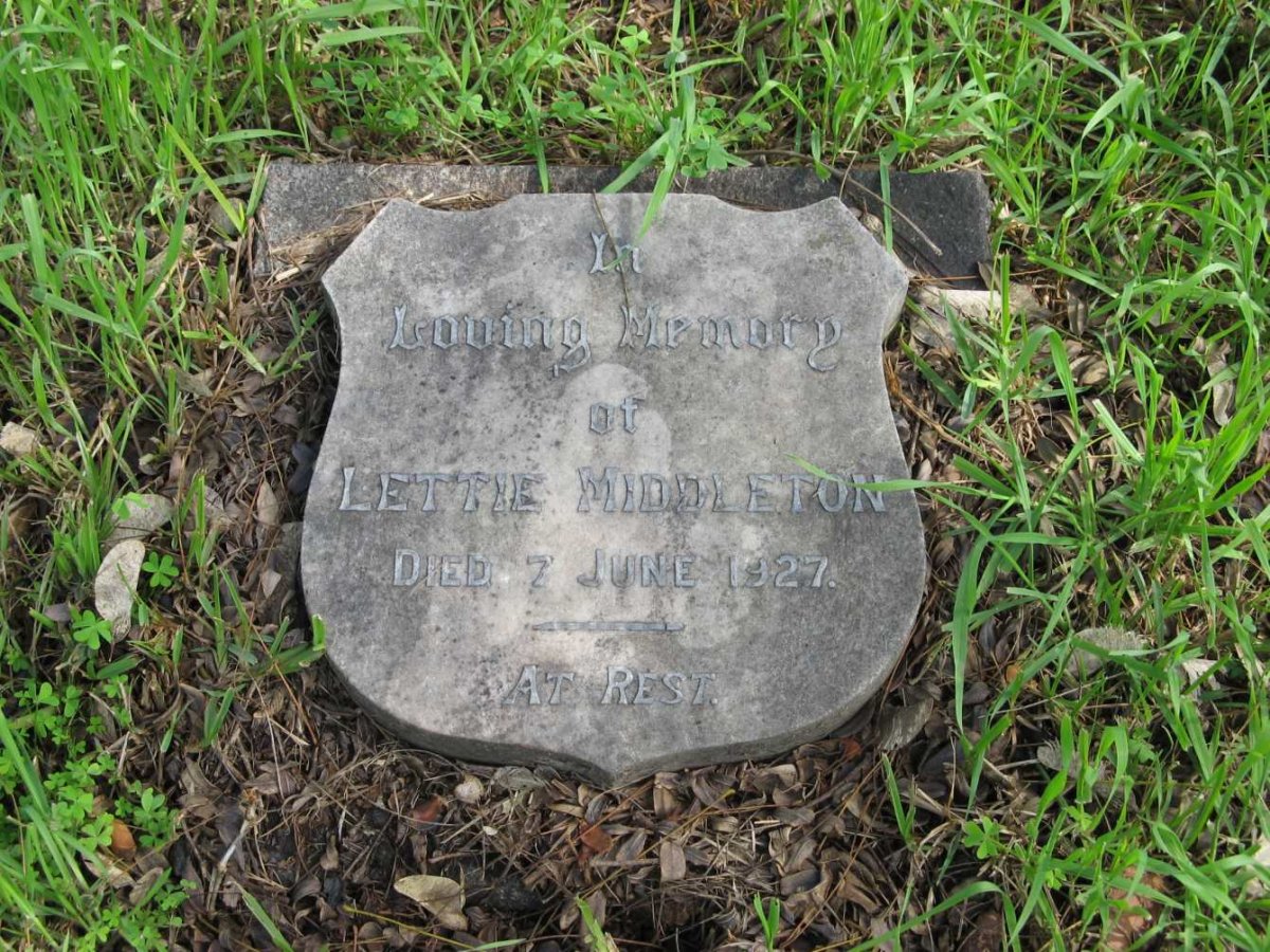 MIDDLETON Lettie -1927