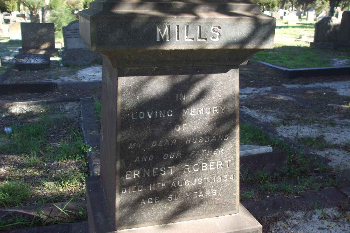 MILLS Ernest Robert -1934