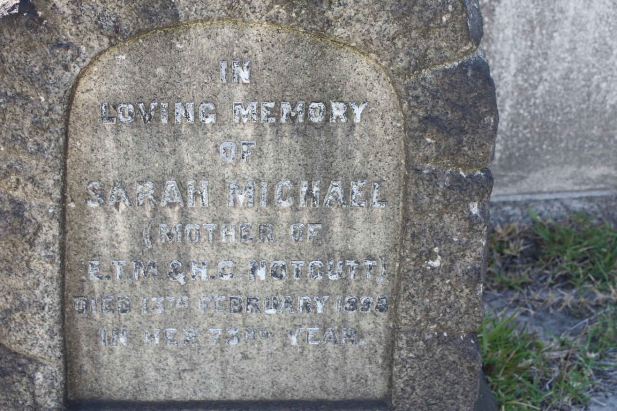 MICHAEL Sarah -1898