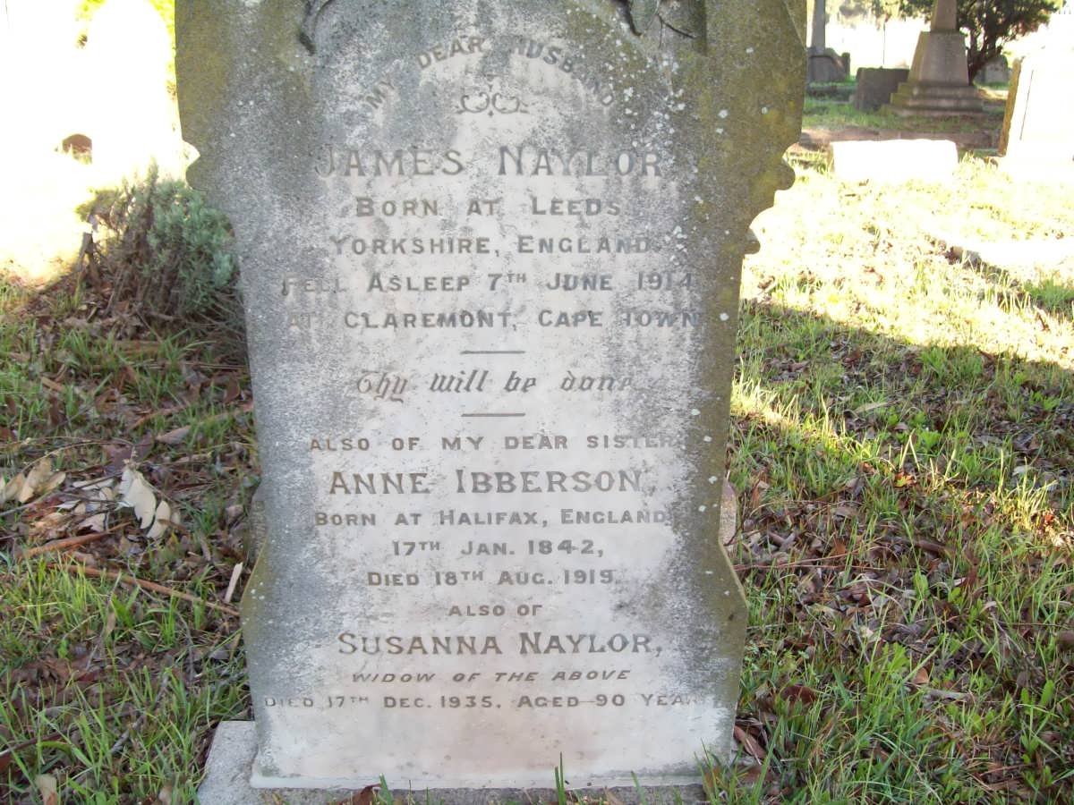 NAYLOR James -1914 &amp; Susanna -1935 :: IBBERSON Anne 1842-1919