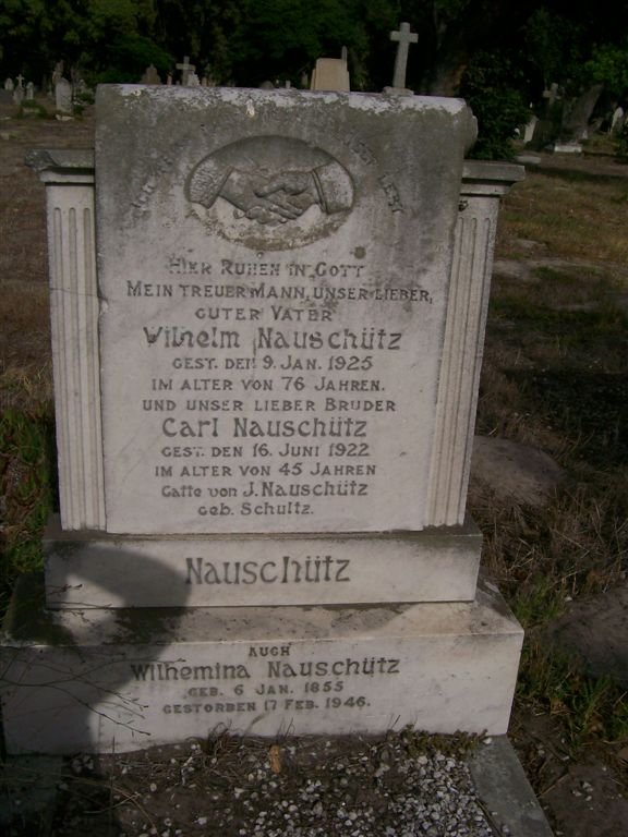 NAUSCHUTZ Wilhelm -1925 :: NAUSCHUTZ Carl  -1922