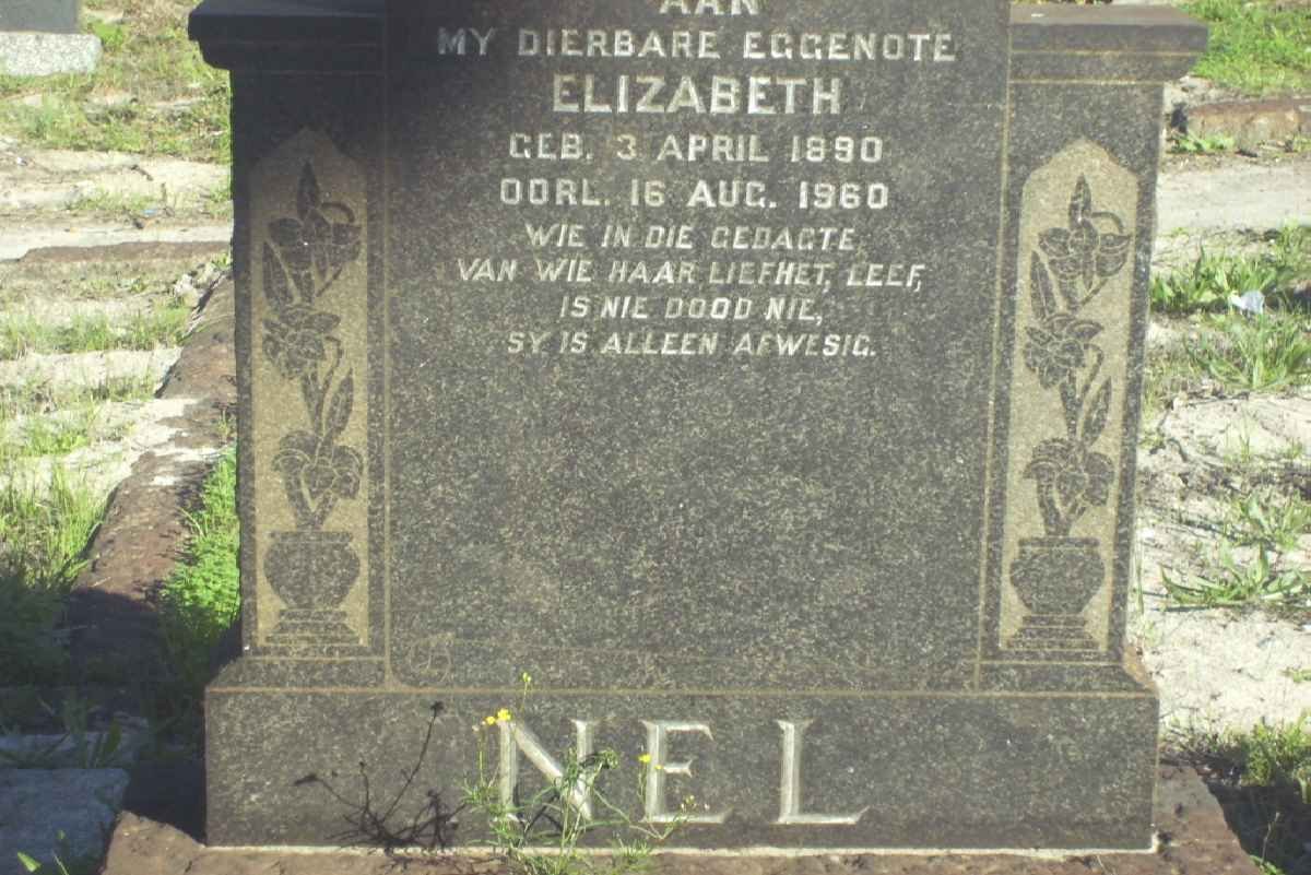 NEL Elizabeth 1890-1960