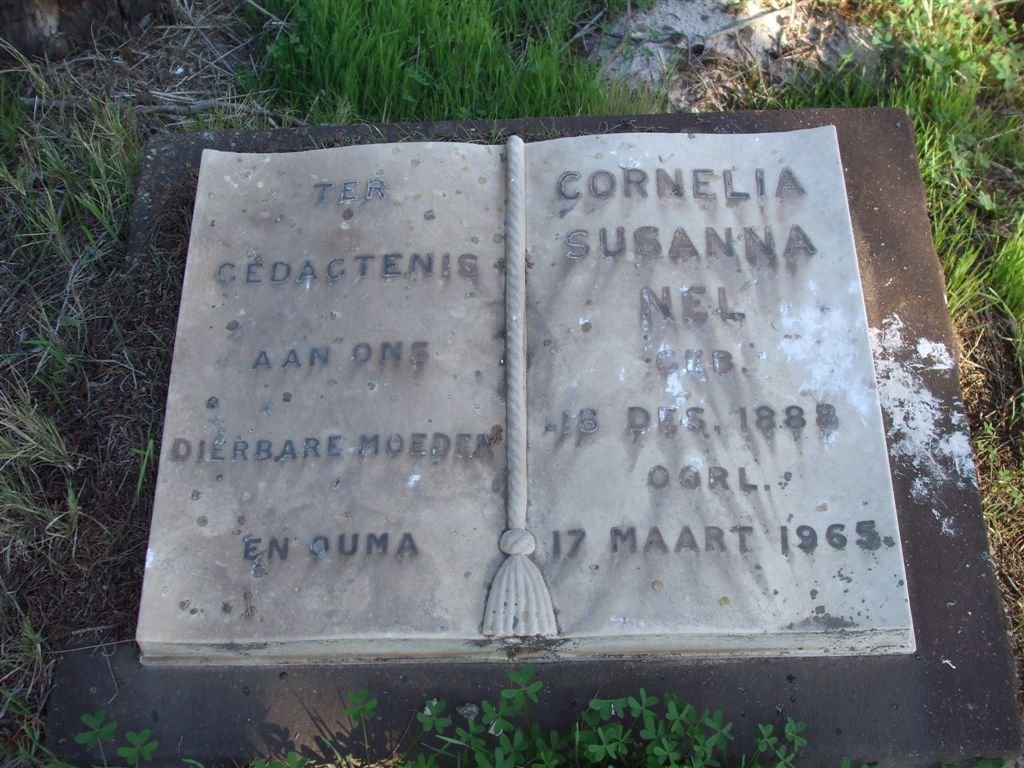 NEL Cornelia Susanna 1888-1965