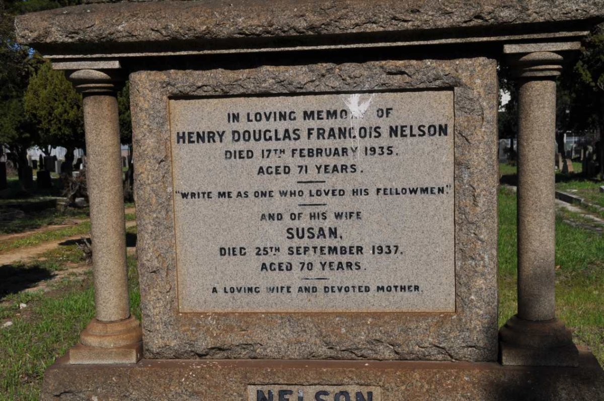 NELSON Henry Douglas Francois -1935 &amp; Susan -1937