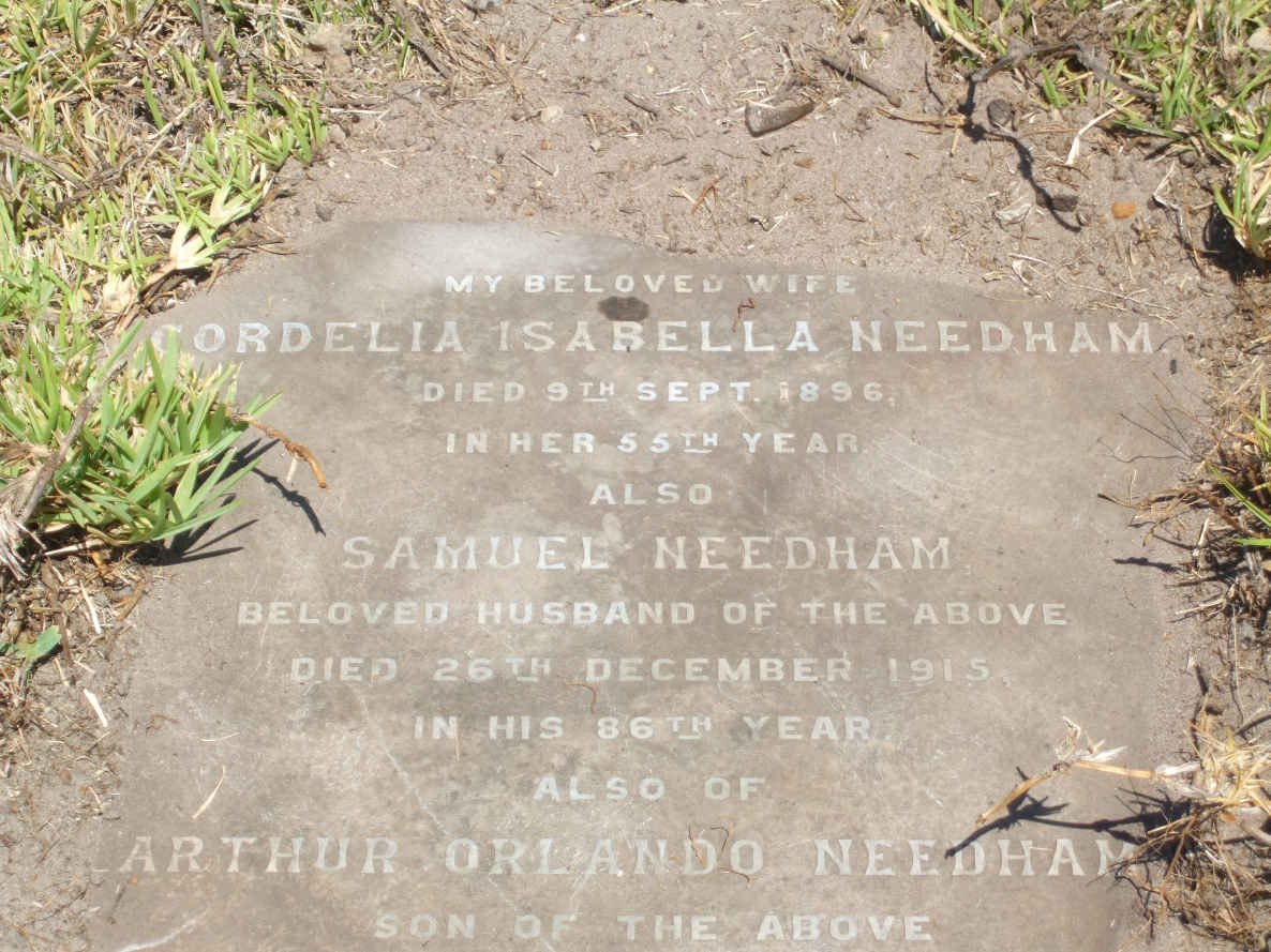 NEEDHAM Samuel -1915 &amp; Cordelia Isabella -1896