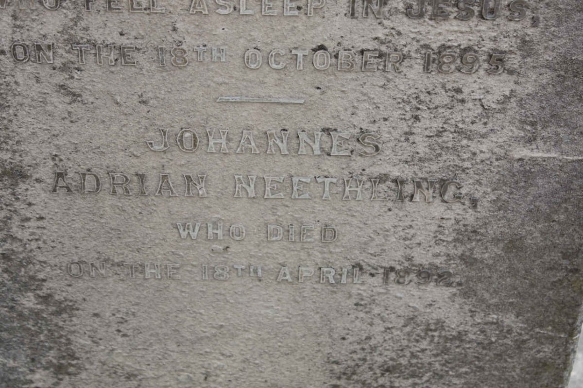 NEETHLING Johannes Adrian -1892