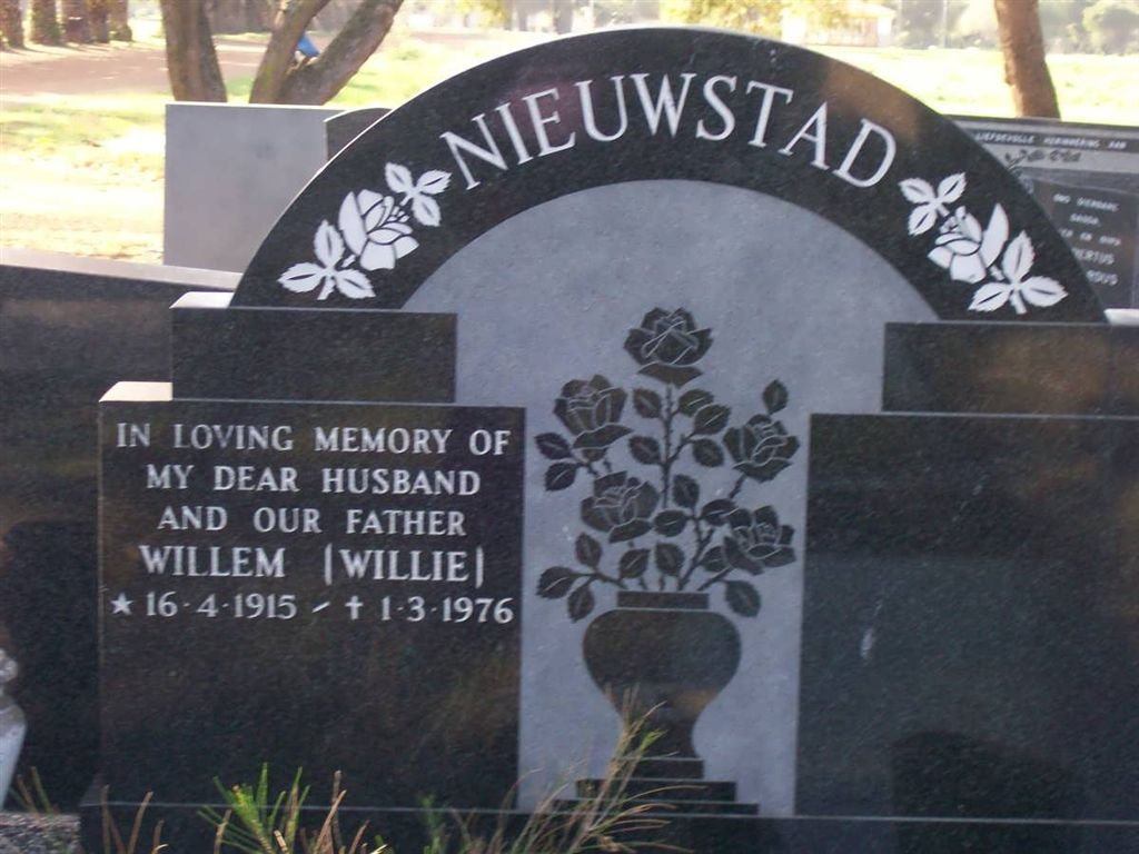 NIEUWSTAD Willem 1915-1976