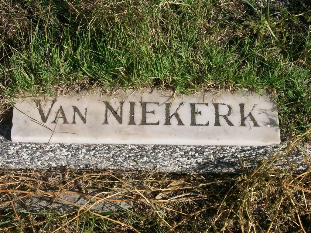 NIEKERK , van