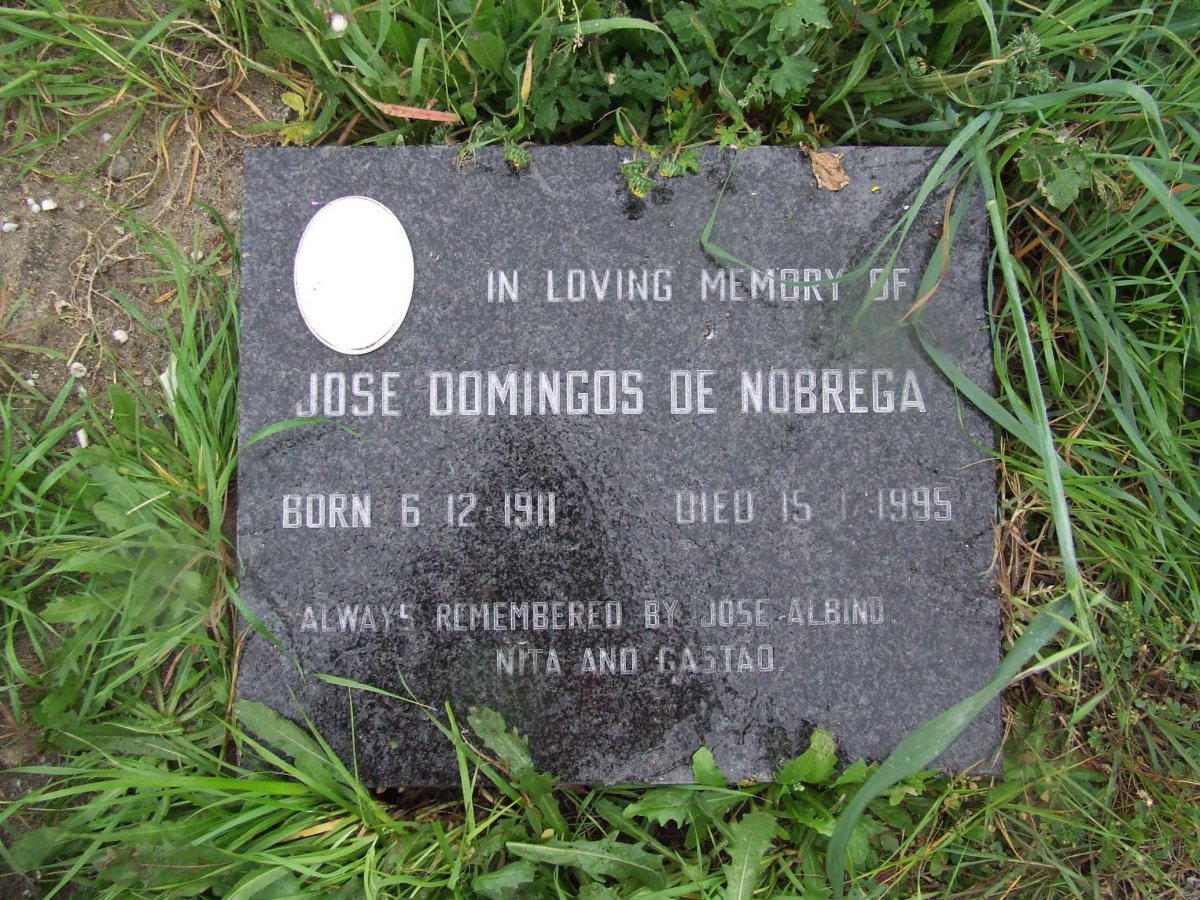 NOBREGA Jose Domingos, de 1911-1995