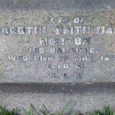 NORTON Dorothy Edith Mabel -1948