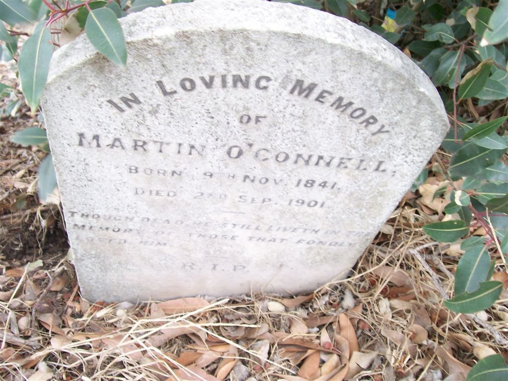 O'CONNELL Martin 1841-1901