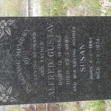 OLSEN Alfred Gustav 1885-1960 &amp; Susan 1884-1974