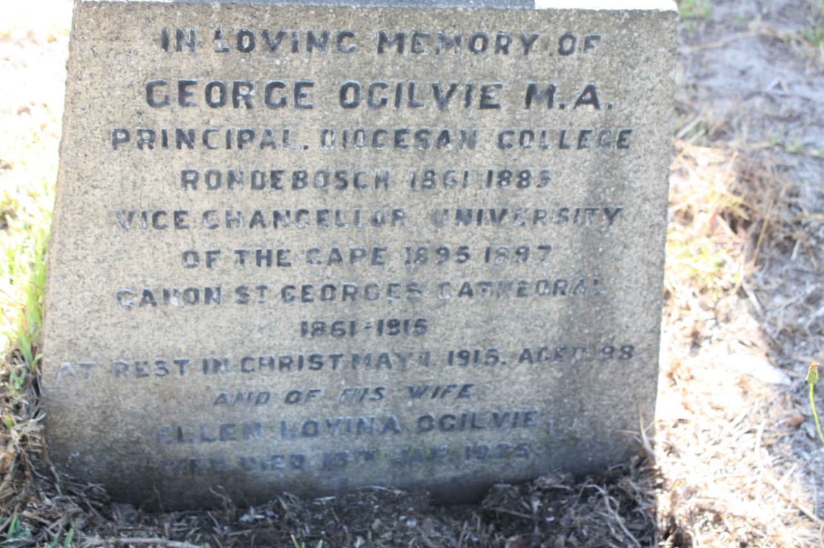 OGILVIE George -1915 &amp; Ellen Lovina -1925