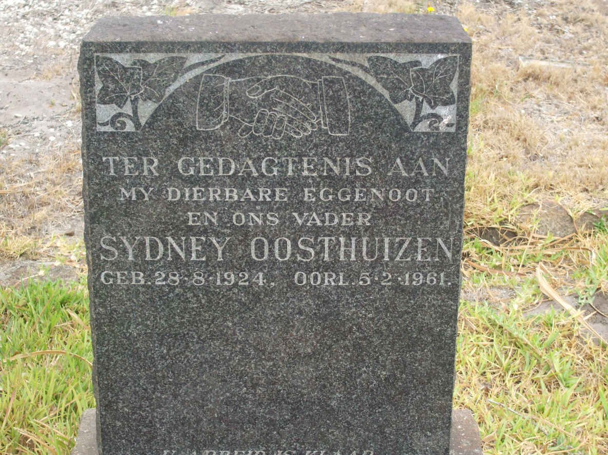 OOSTHUIZEN Sydney 1924-1961