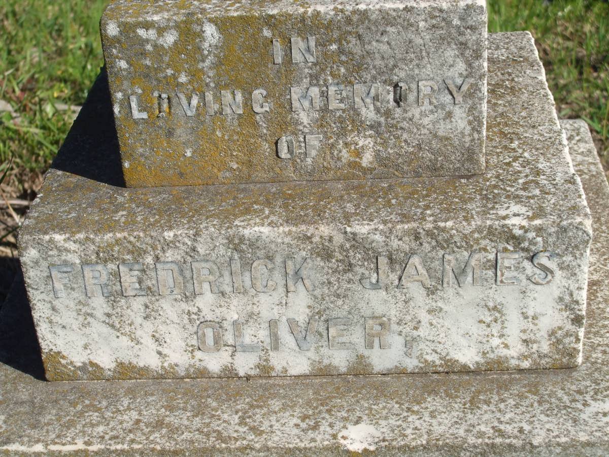 OLIVER Frederick James