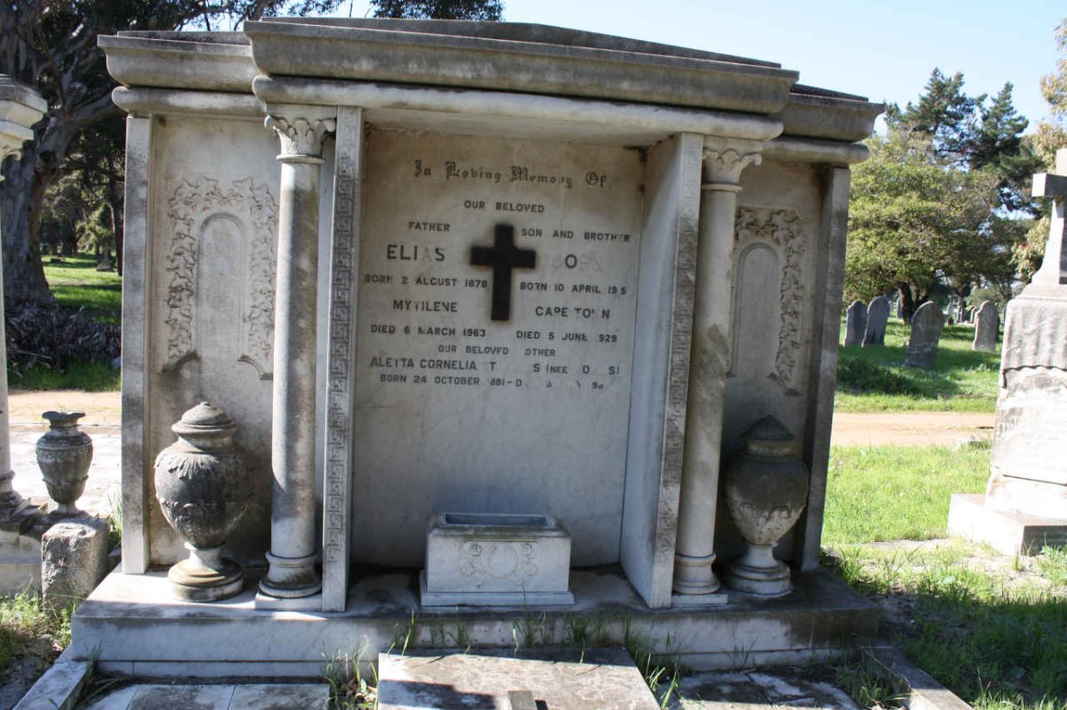 PSARADELIS Elias 1878-1963 &amp; Aletta Cornelia Stephanus nee MORRIS 1881-1969 :: PSARADELIS John 1915-1929