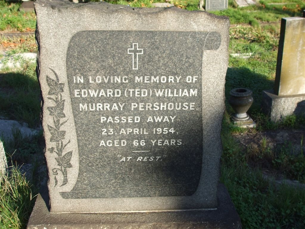 PERSHOUSE Edward William Murray -1954