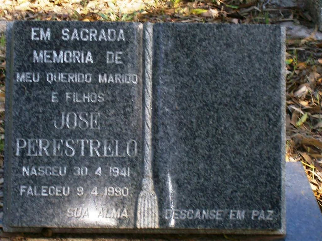 PERESTRELLO Jose 1941-1990