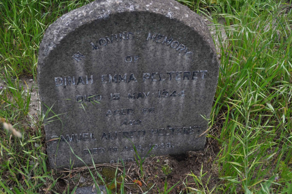 PELTERET Samuel Alfred -1948 &amp; Dinah Emma -1944