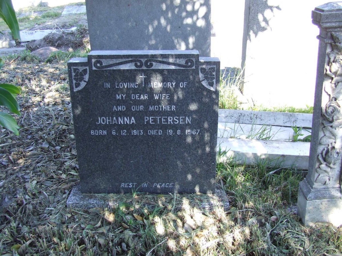 PETERSEN Johanna 1913-1967