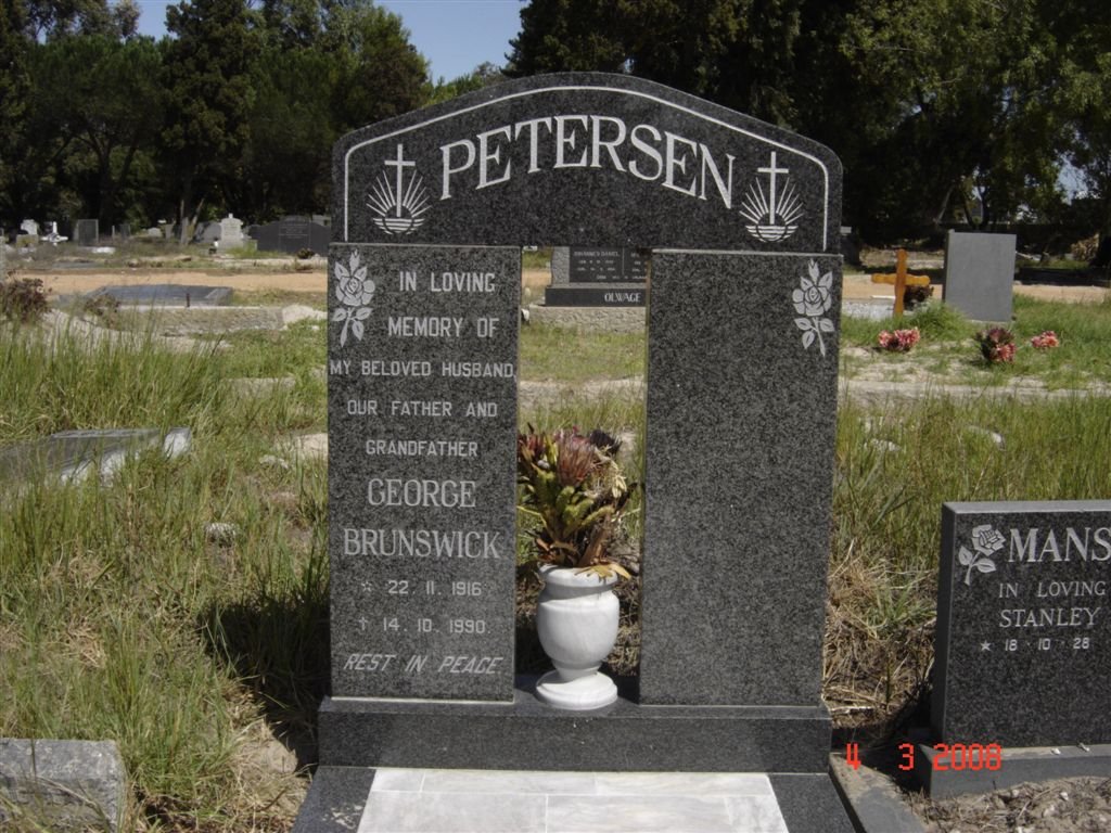 PETERSEN George Brunswick 1916-1990
