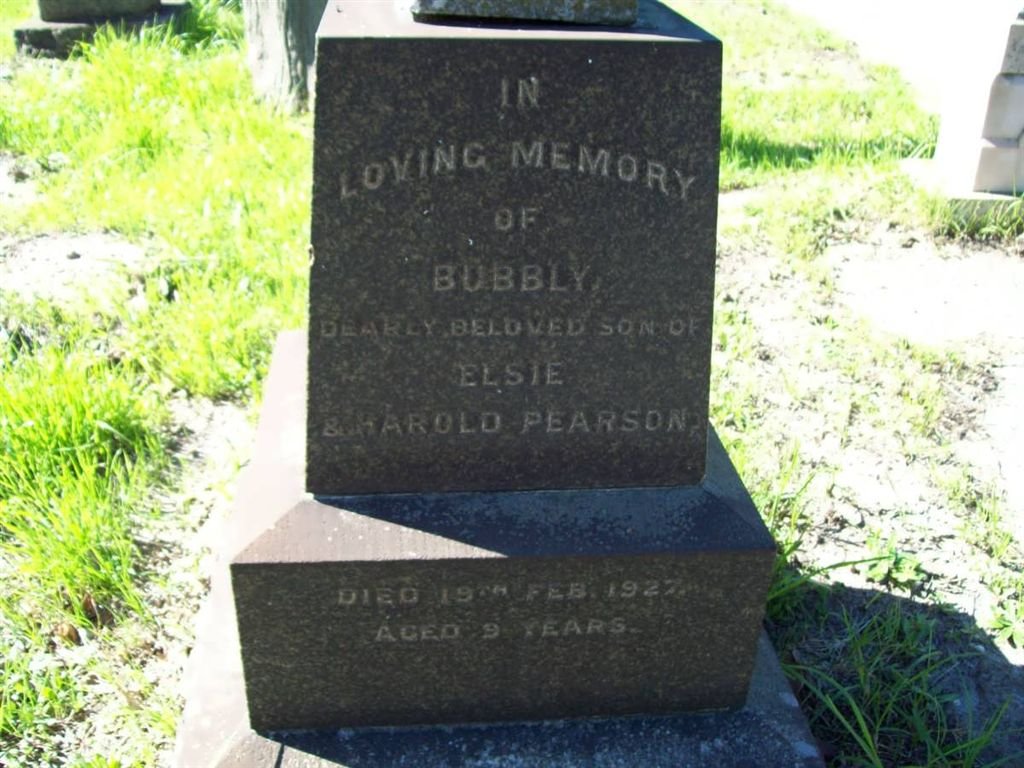 PEARSON "Bubbly" -1927