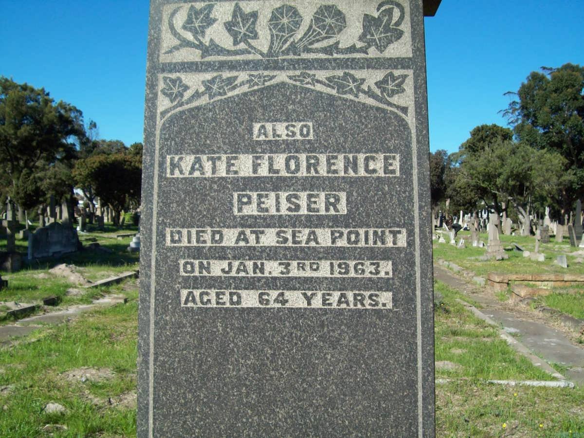 PEISER Kate Florence -1963