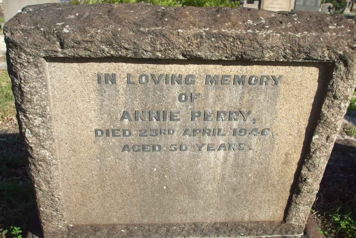 PERRY Annie  -1946 