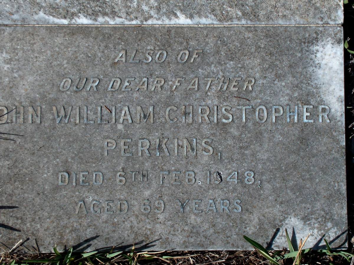 PERKINS John William Christopher -1948