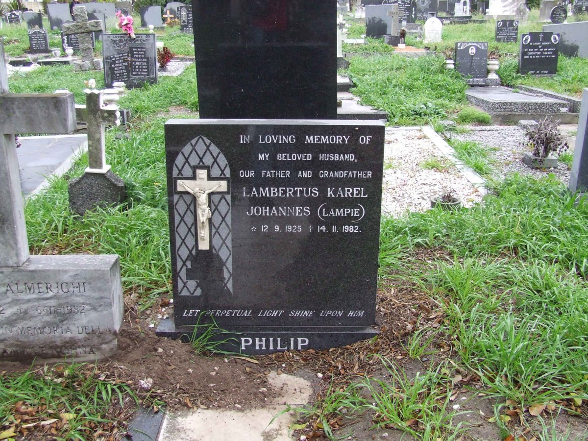 PHILIP Lambertus Karel Johannes 1925-1982