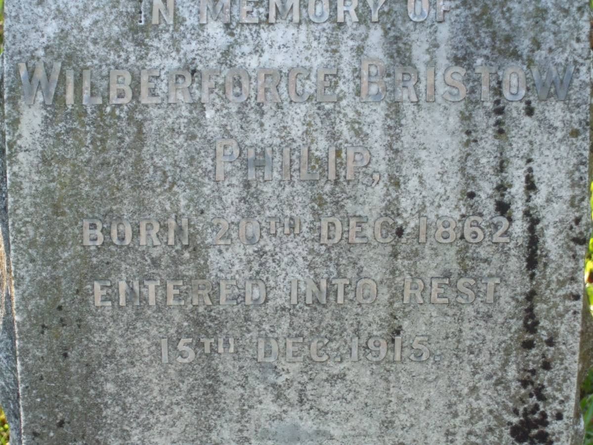 PHILIP Wilberforce Bristow 1862-1915