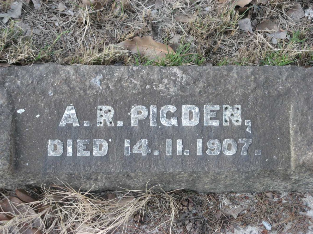 PIGDEN A.R. -1907