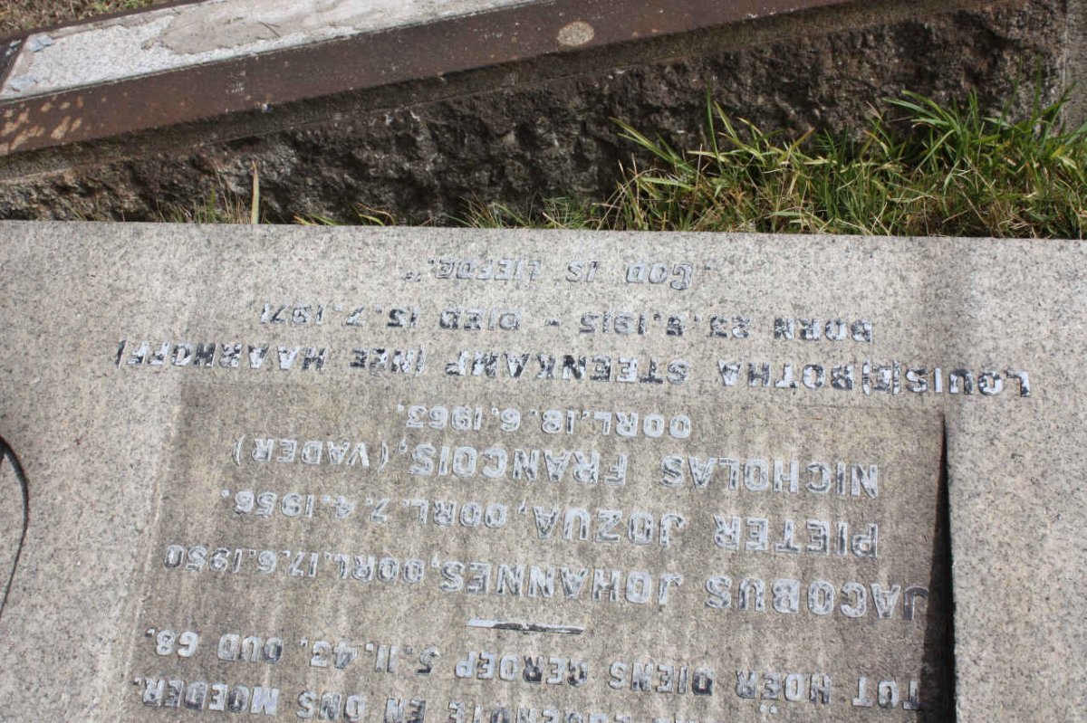 STEENKAMP Louise Botha nee HAARHOFF 1915-1971