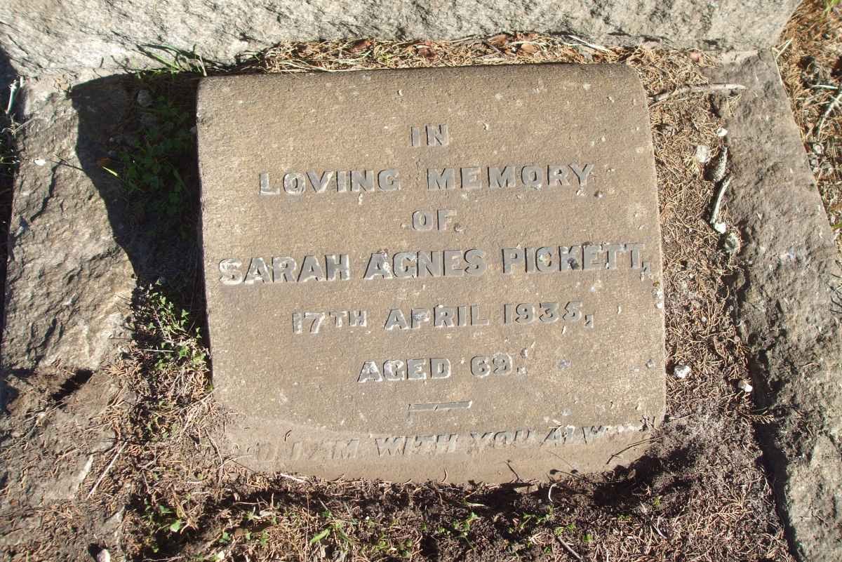 PICKETT Sarah Agnes -1935