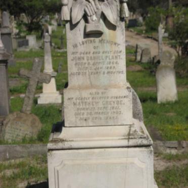 John, born 8 April 1864 died 2 January 1889. Matthew, born 27 September 1851, died 20 March 1902.