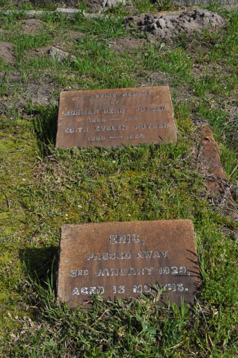 POYSER Norman Henry 1888-1944 &amp; Edith Evelyn 1889-1954 :: POYSER Eric -1929