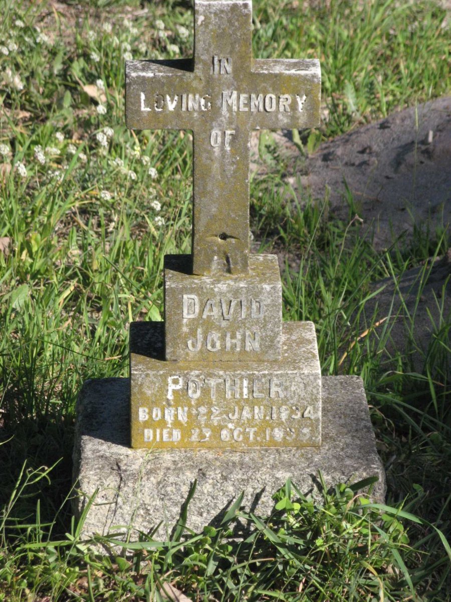 POTHIER David John 1934-1935