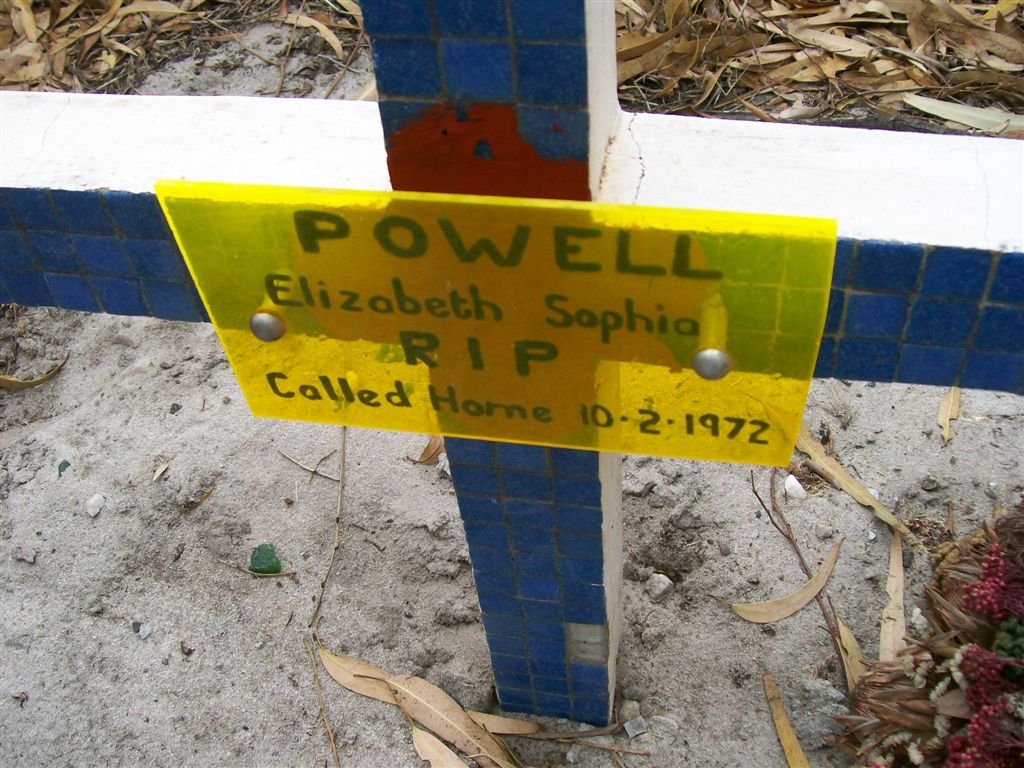POWELL Elizabeth Sophia -1972