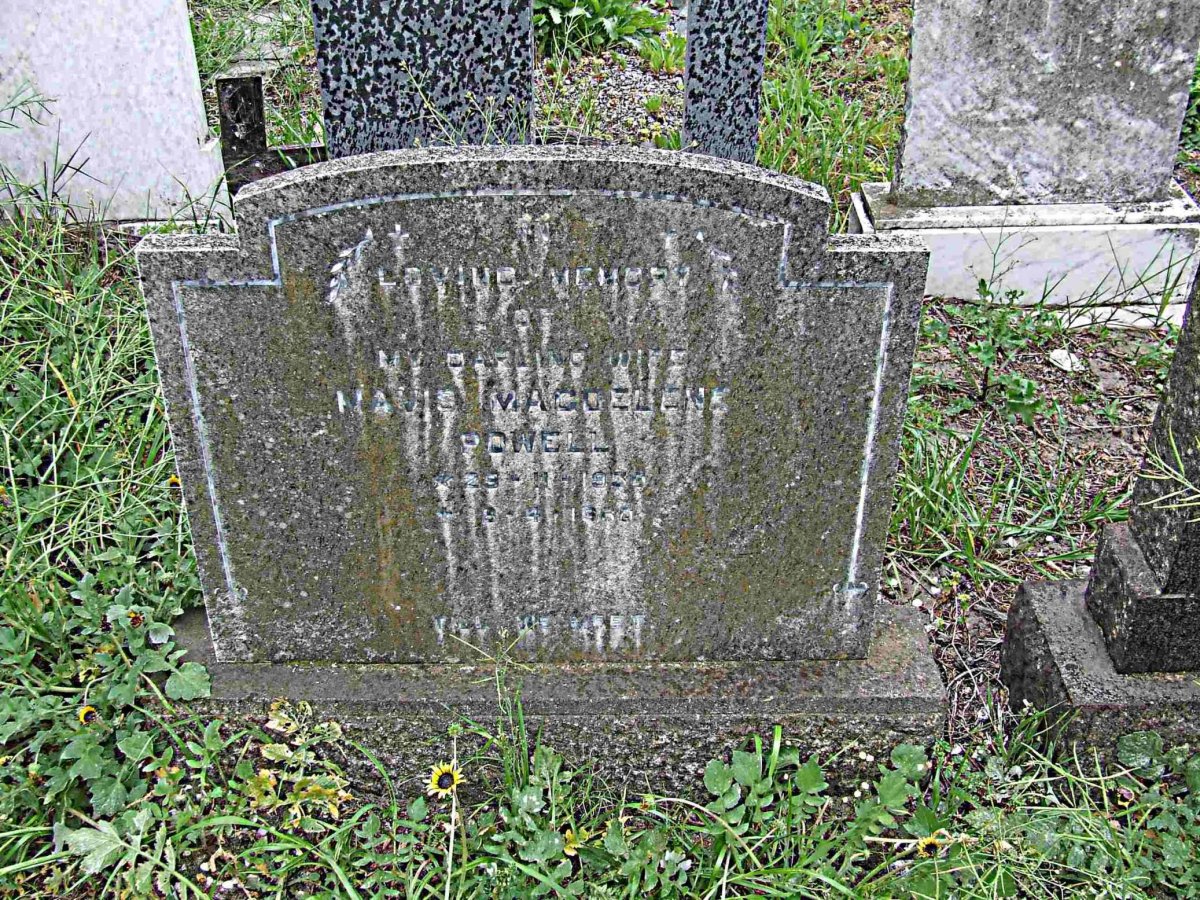 POWELL Mavis Magdalene 193?-19??