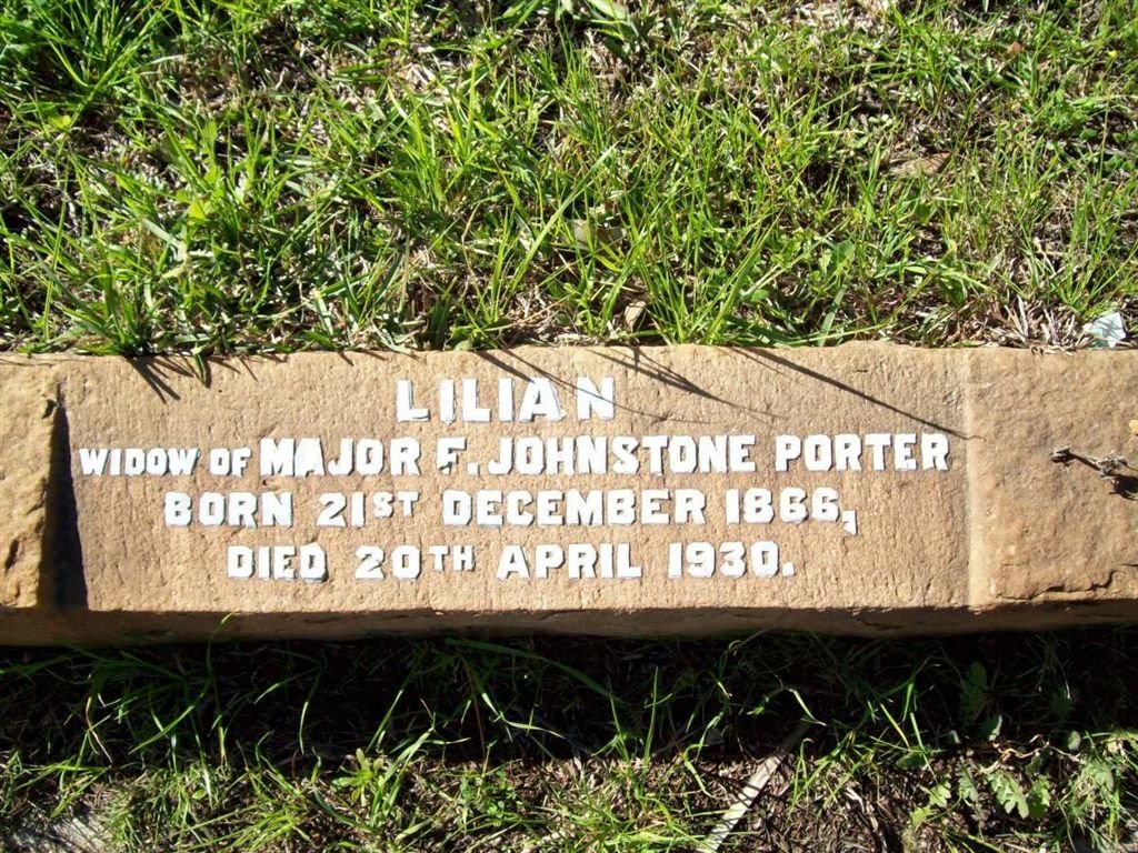 PORTER Lilian 1866-1930