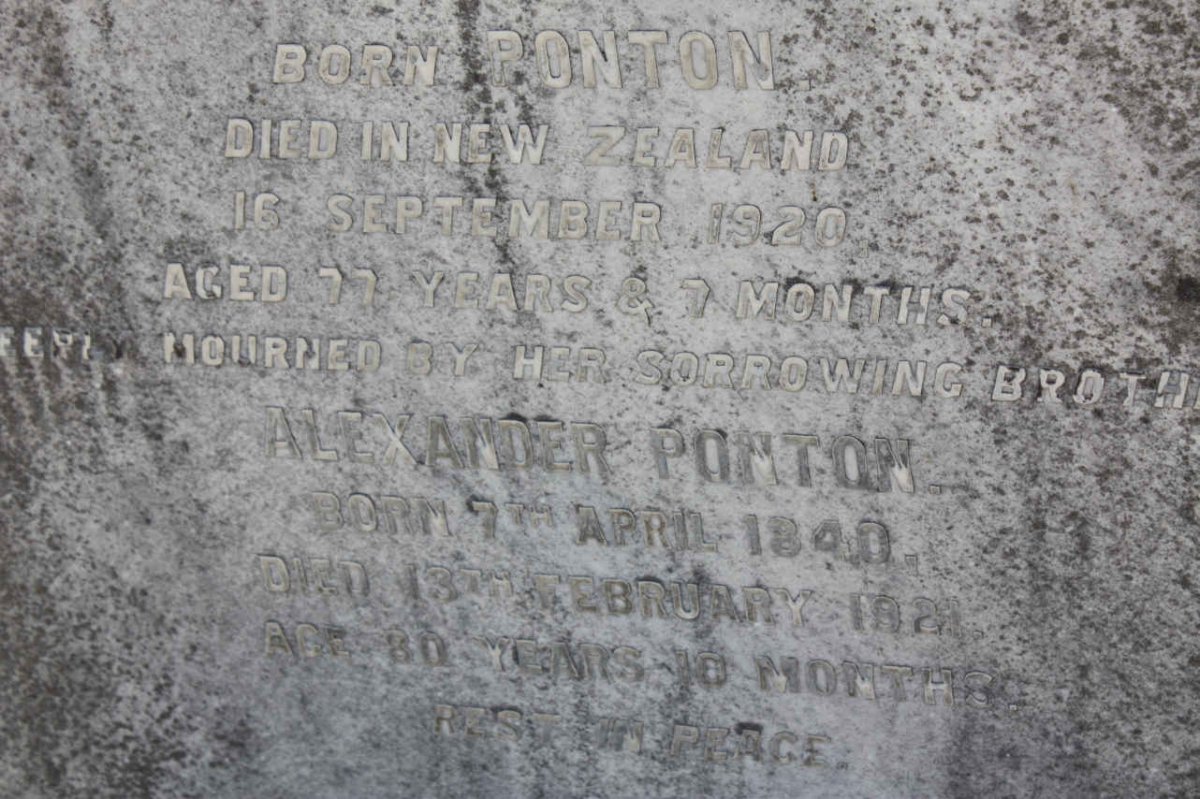 PONTON Alexander 1840-192?