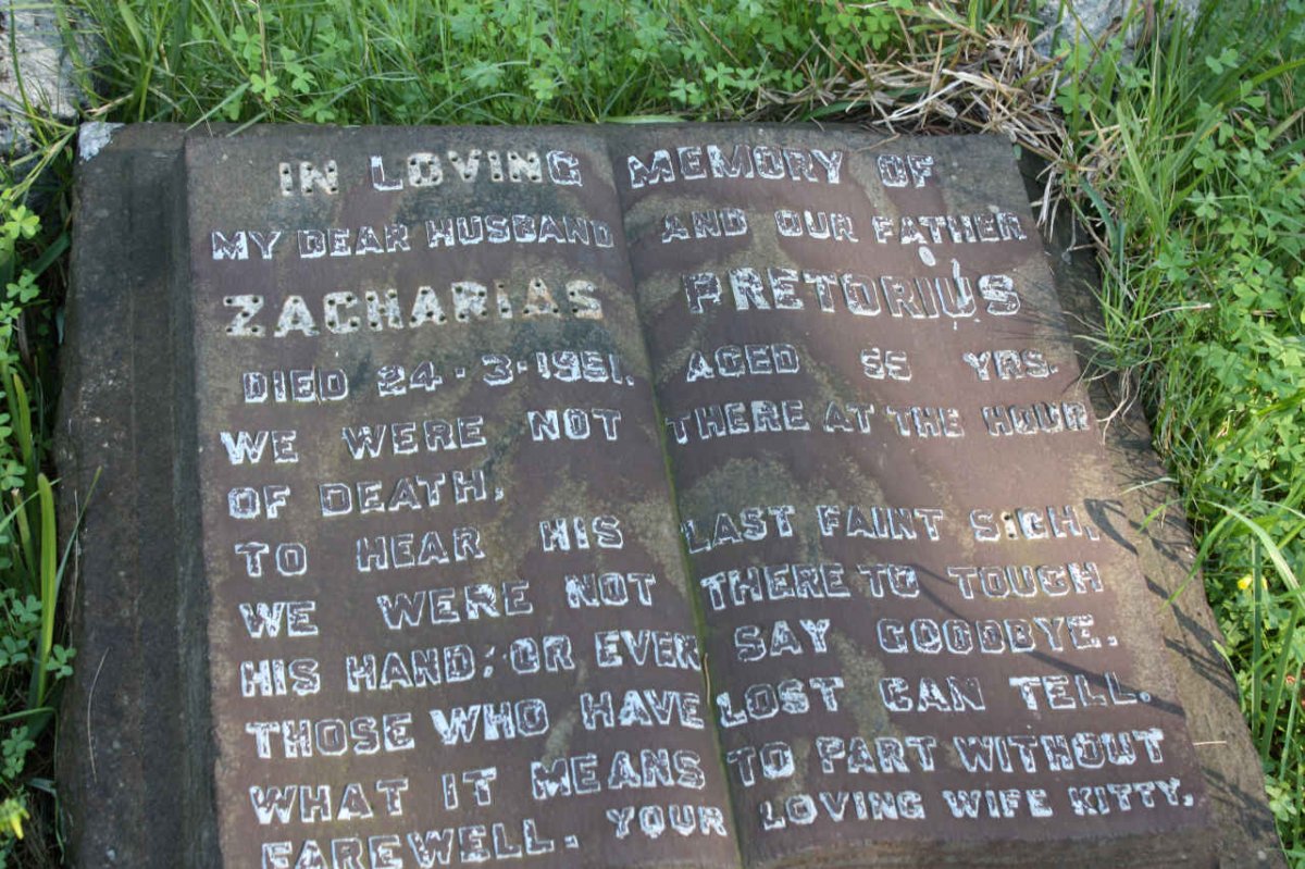 PRETORIUS Zacharias -1951
