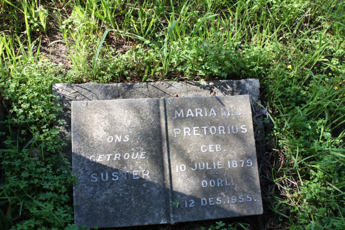 PRETORIUS Maria M.J. 1879-1955