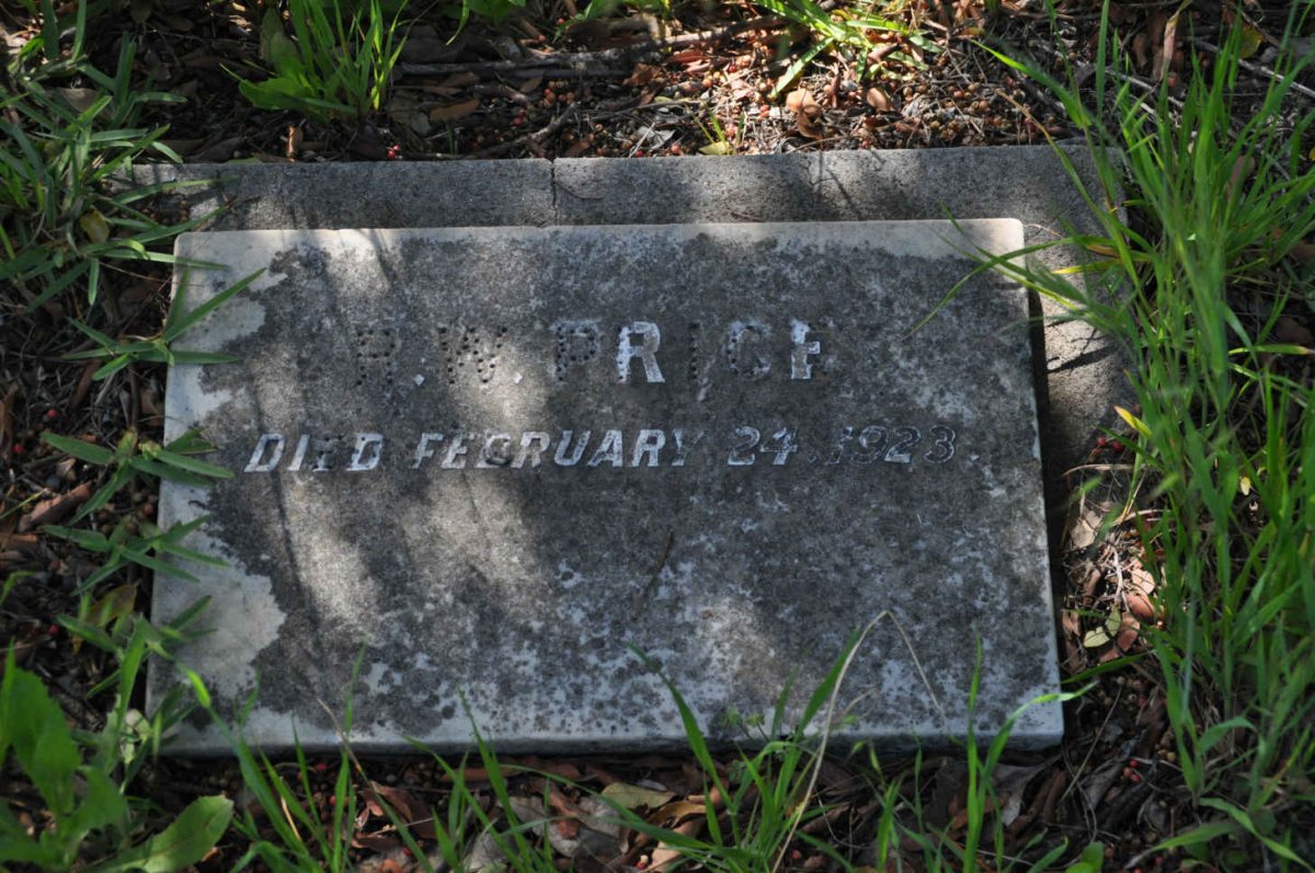 PRICE R.W. -1923